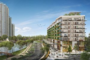 Phối cảnh shophouse Marina Arc